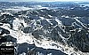 Alta/Snowbird Ski Area Poster with Heber Valley and the Timpanogas as a backdrop